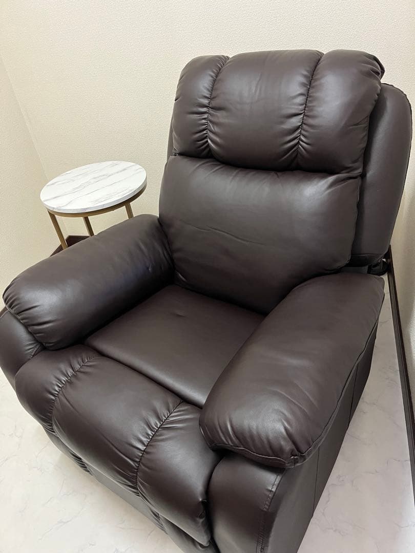 電動ラウンジチェア SHIFFON（シフォン）ダークブラウン