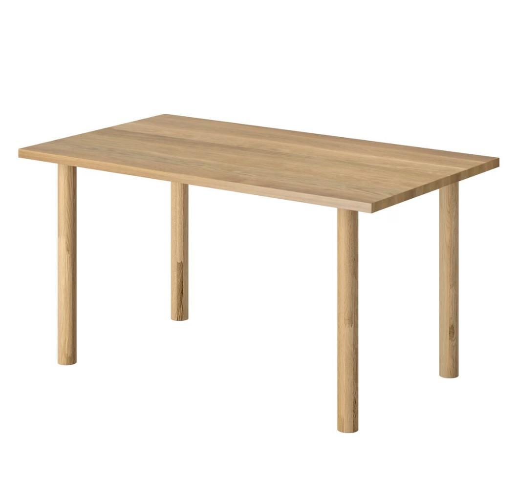 無印良品 木製テーブル オーク材 180cm×80cm ②