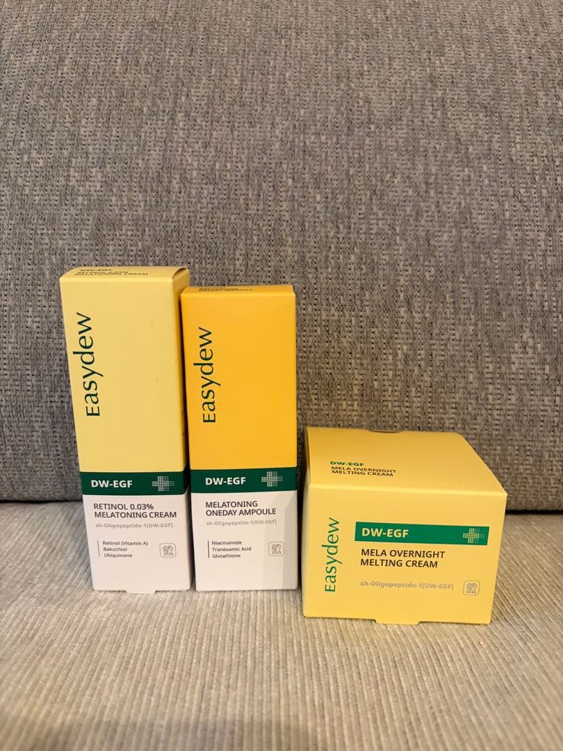 Easydew DW-EGF スキンケア3点セット