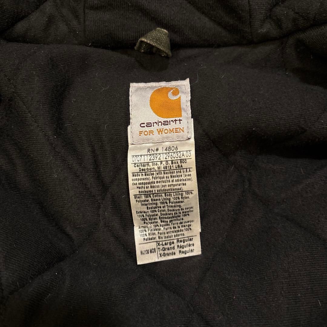 貴重Carhartt アクティブジャケット WJ130 XL MOS - メルカリ