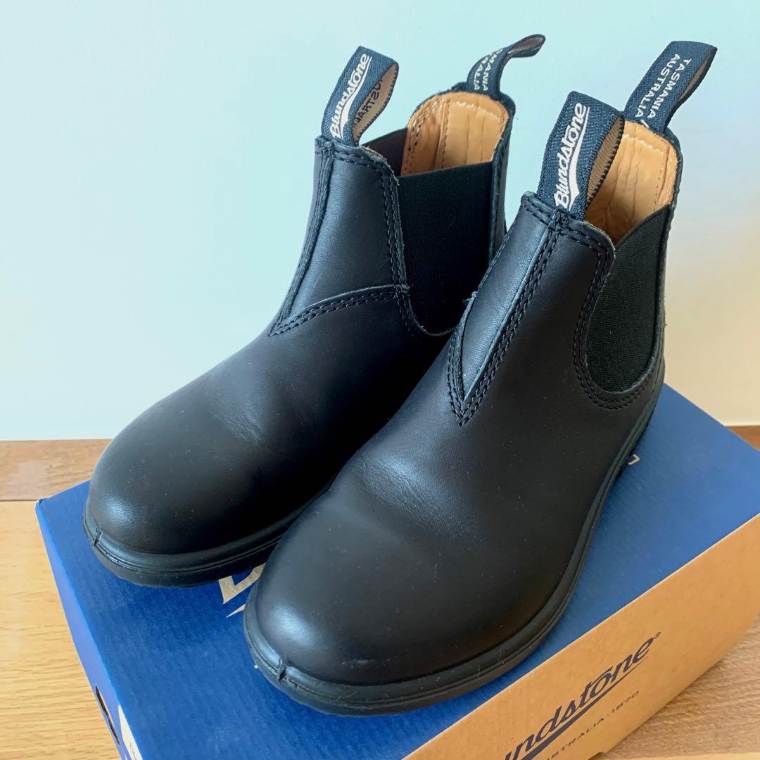 Blundstone キッズ　ブラック サイドゴアブーツ13 20〜20.5cm