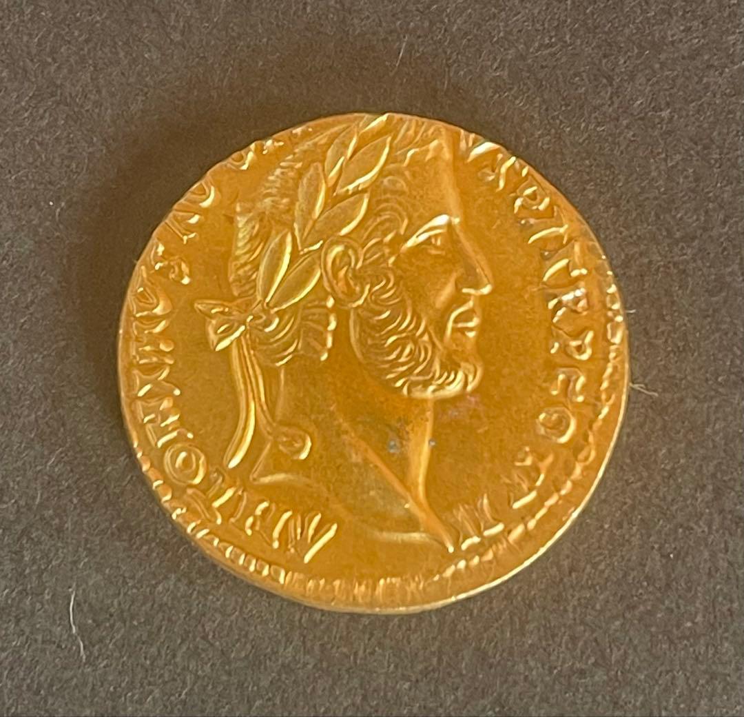 古代ローマ アンティーク金貨 コレクション アウレウス 彫像デザイン 美品