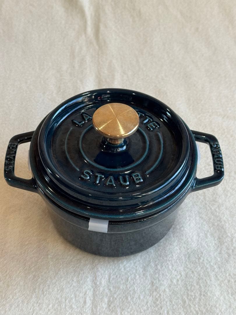 STAUB LA COCOTTE ラメール14cm 真鍮ノブ