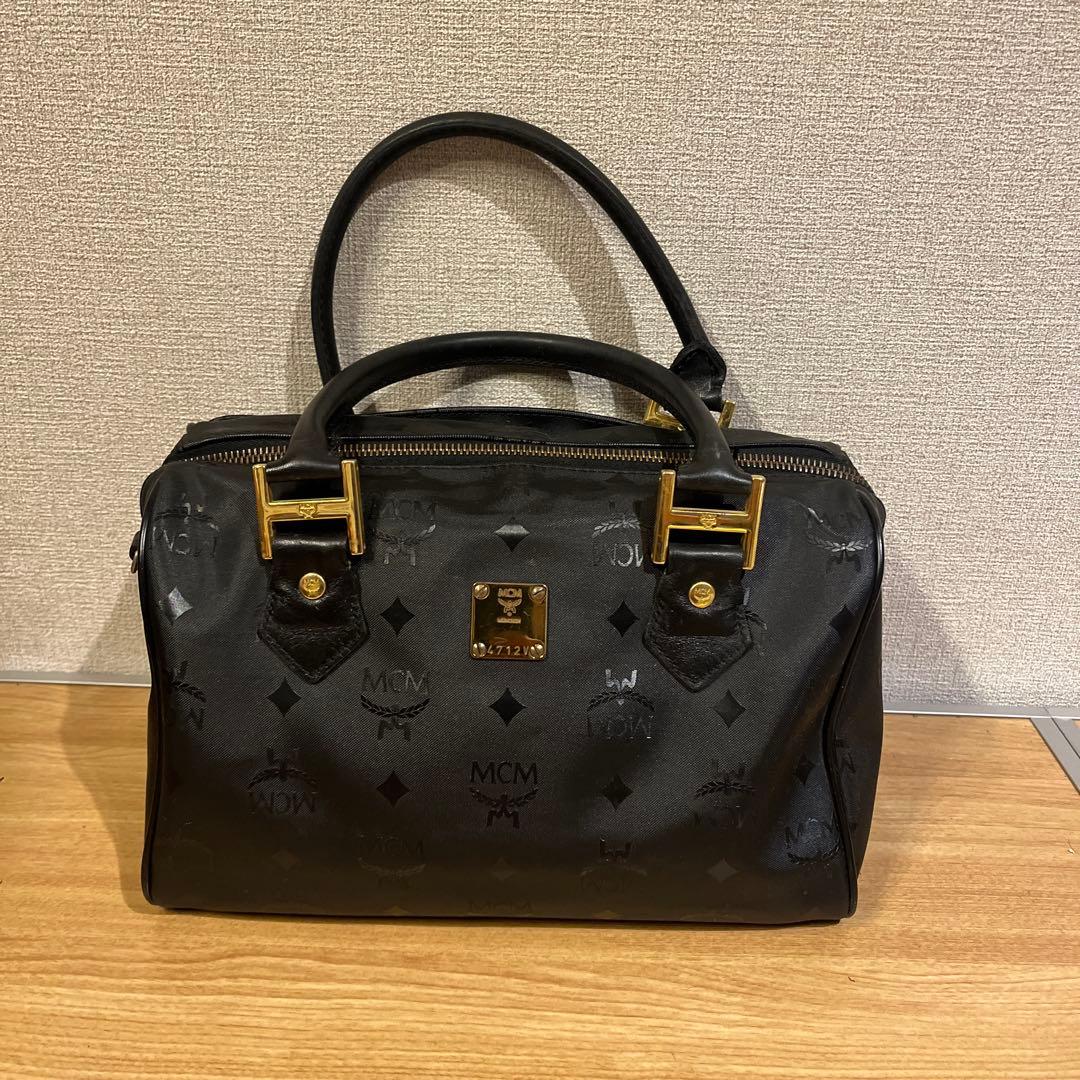 MCM ミニボストンバッグ