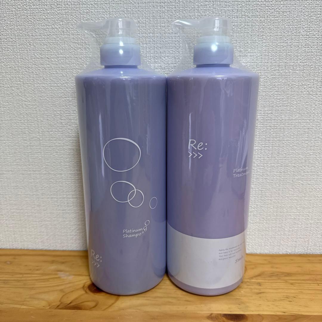 アジュバン リプラチナムシャンプー1000ml ＆トリートメント1000gセット