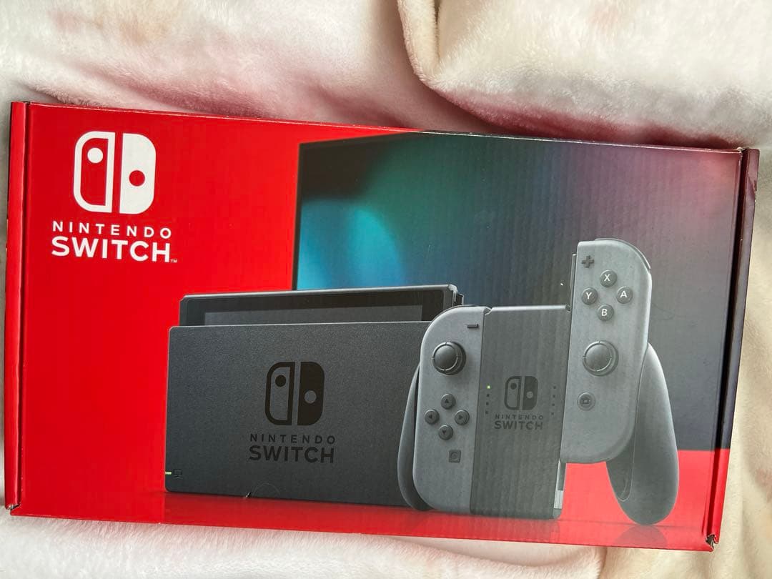 ［美品］ Nintendo Switch 本体 グレー