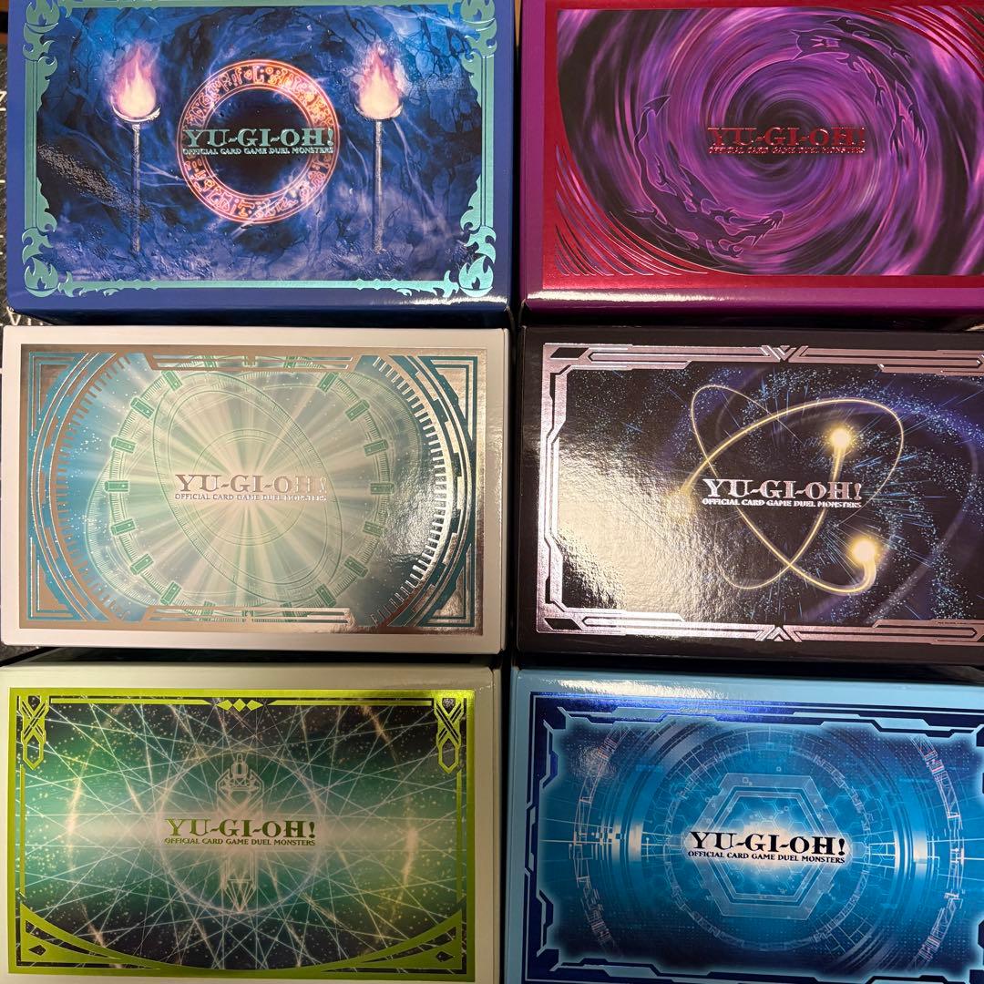 遊戯王 プリズマティックサモン サプライ ストレージボックス全種各1