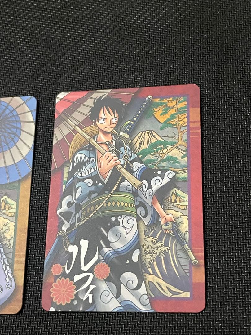 ワンピースカード キャラメルポップコーン5 SS 013,015 ナミ 和服