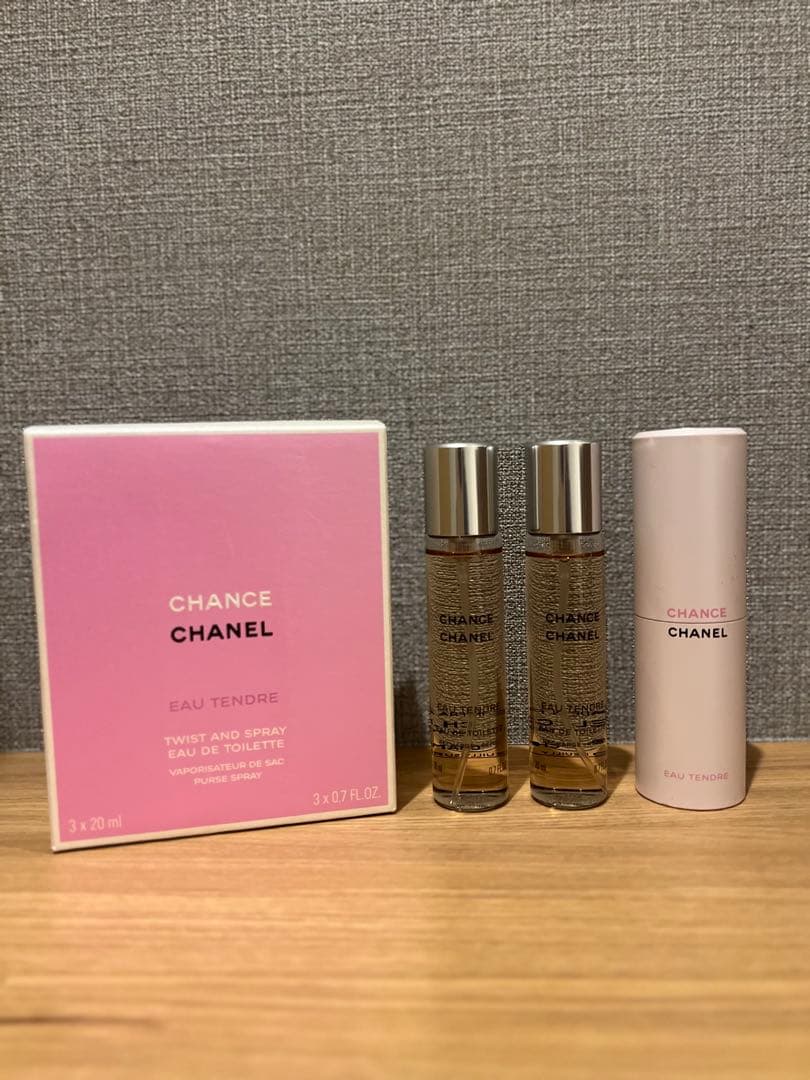 CHANEL チャンスオータンドゥル　20ml 本体+2本（オードゥトワレット）