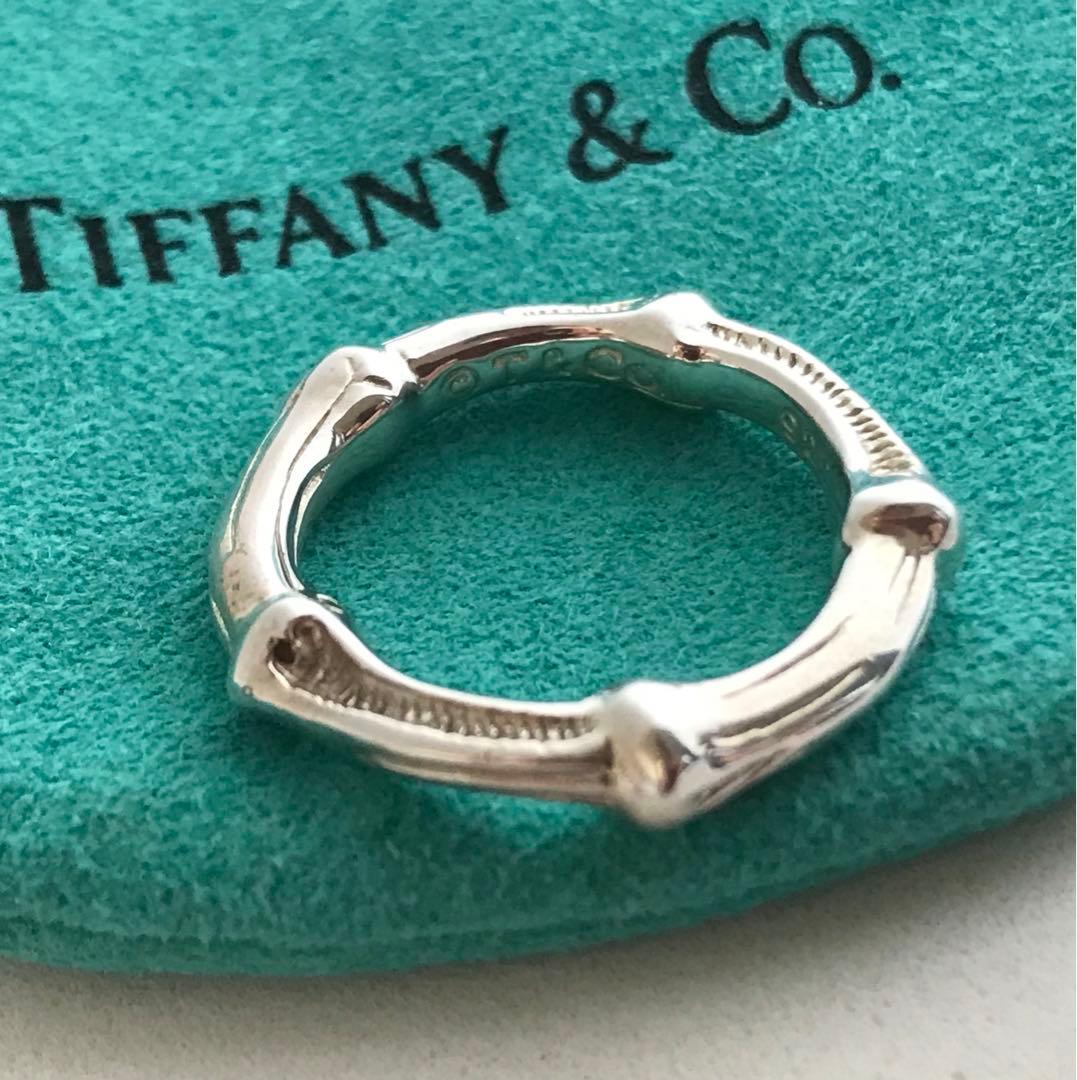 Tiffany バンブーリング 11号 美品 - メルカリ