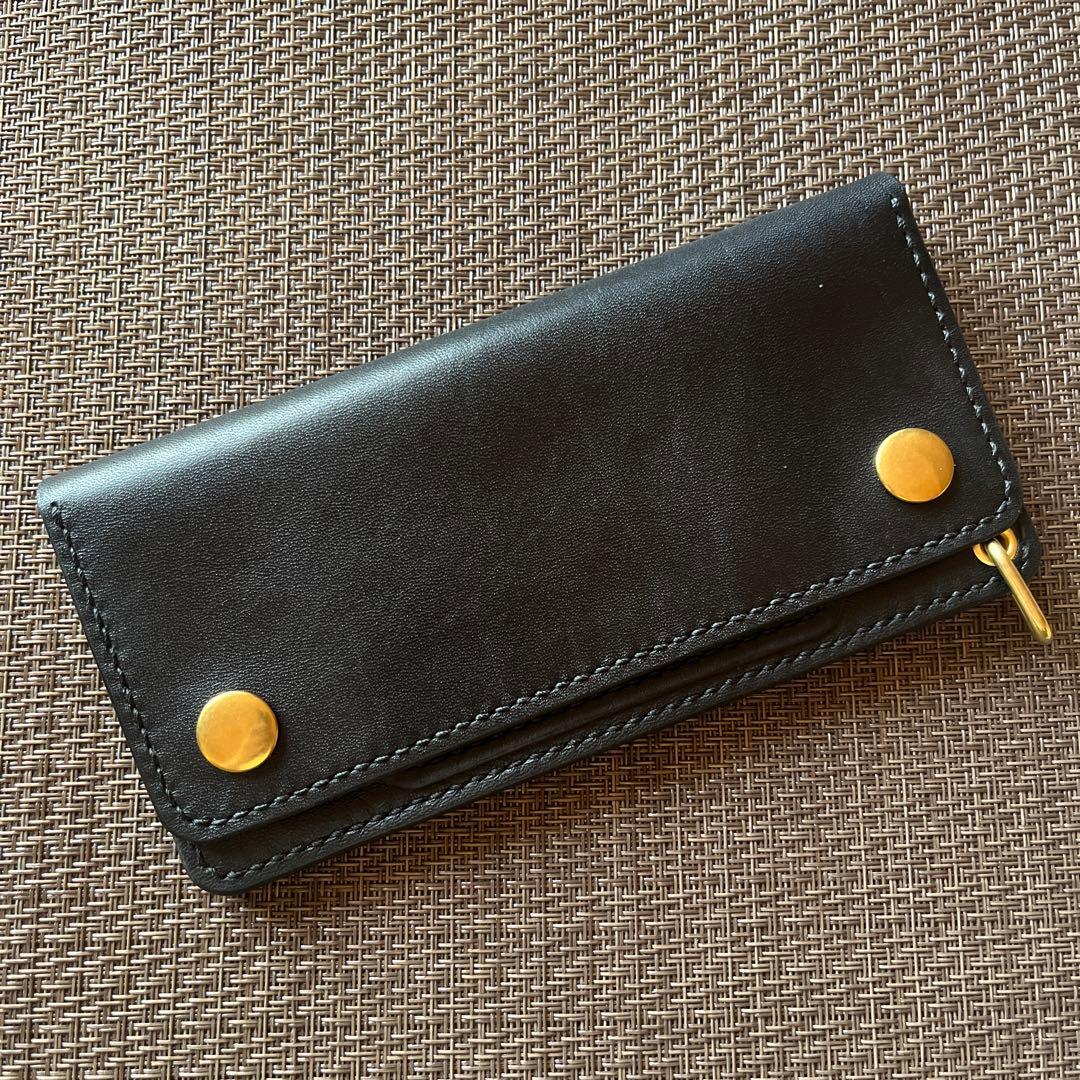 MARYAM ホースフロント ロングトラッカーウォレット芯通し