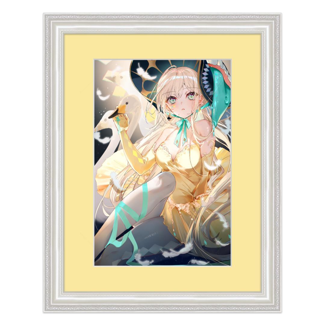 【限定10点】サイン入り複製原画　Queen of diamonds 美和野らぐ