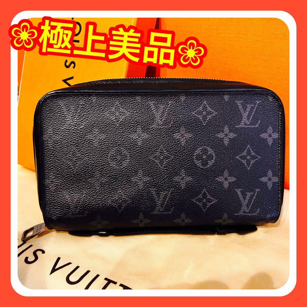 【極上美品】　ルイヴィトン モノグラム エクリプス ジッピーXL メンズ