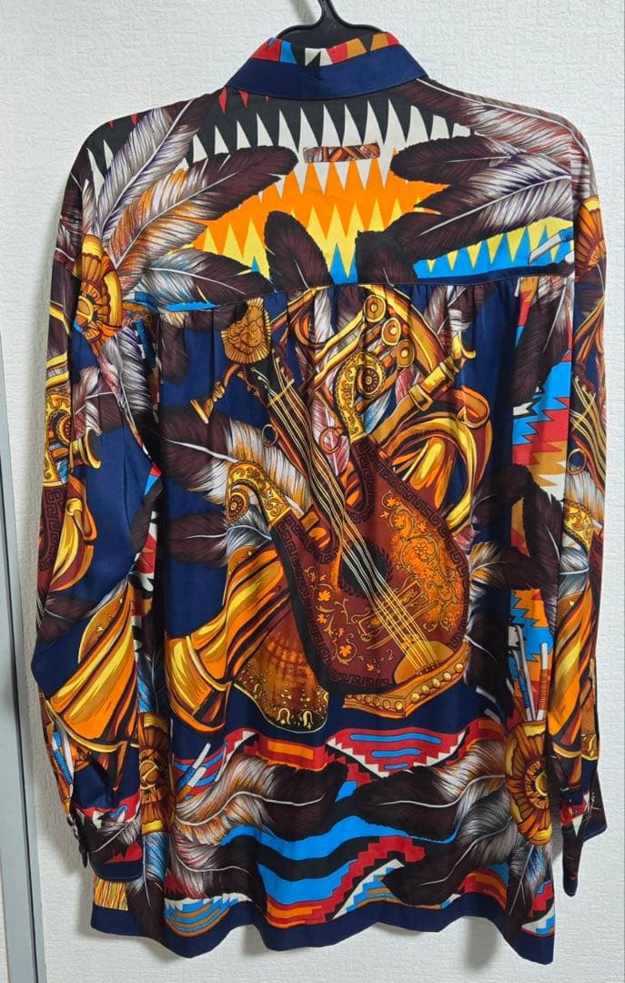 LUNA MATTINO 総柄シャツ M - メルカリ