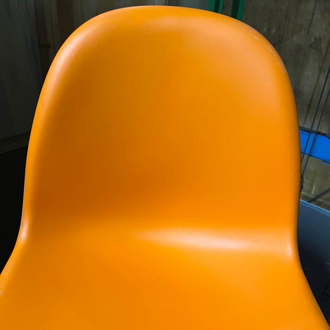 2F【used】②ヴィトラ パントンチェア デザイナーズチェア オレンジ