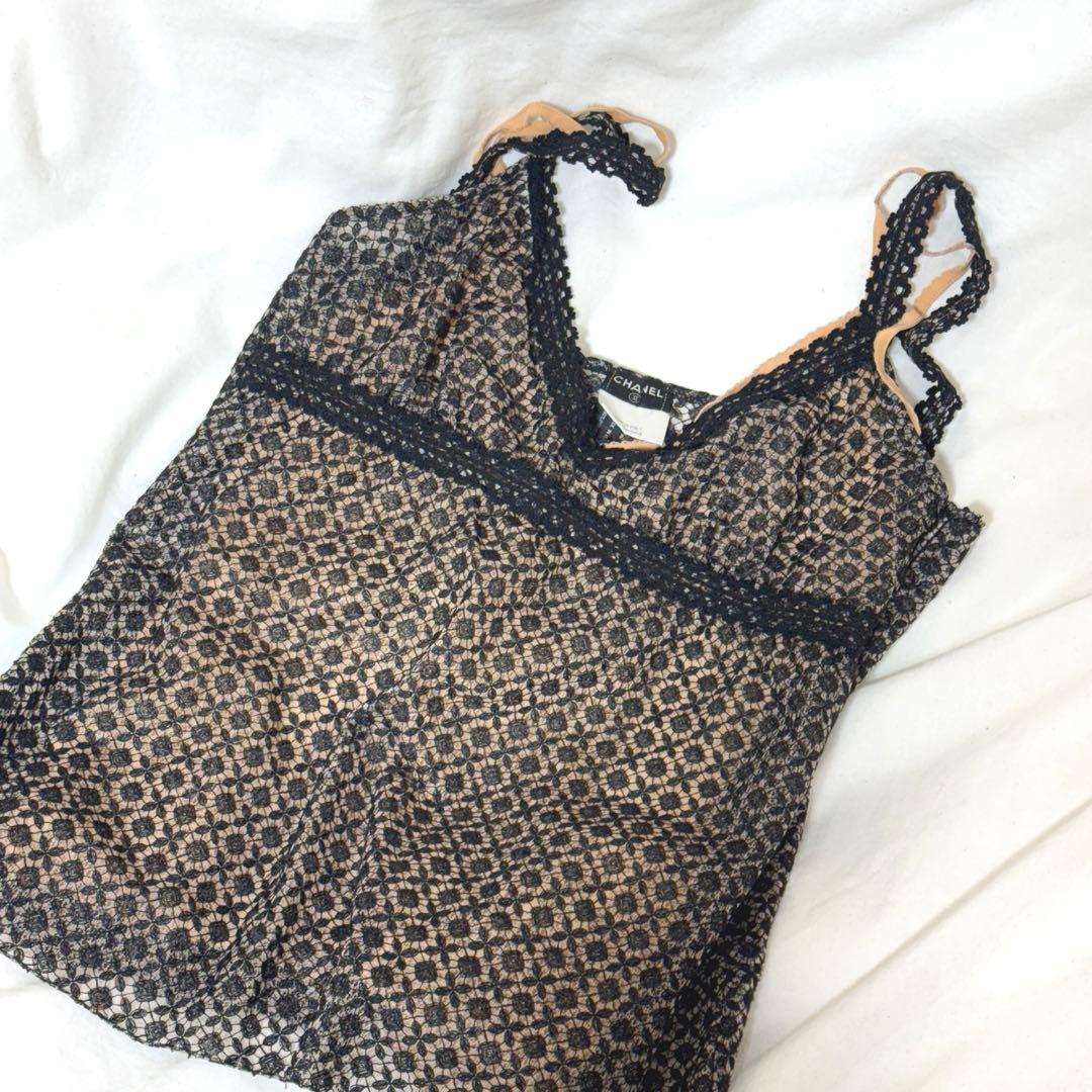CHANEL レースキャミソール サイズ2
