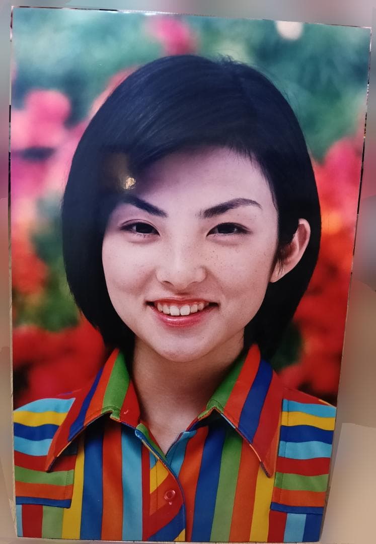 田中麗奈　フジカラー店頭パネル　56cm×90cm×0.8cm