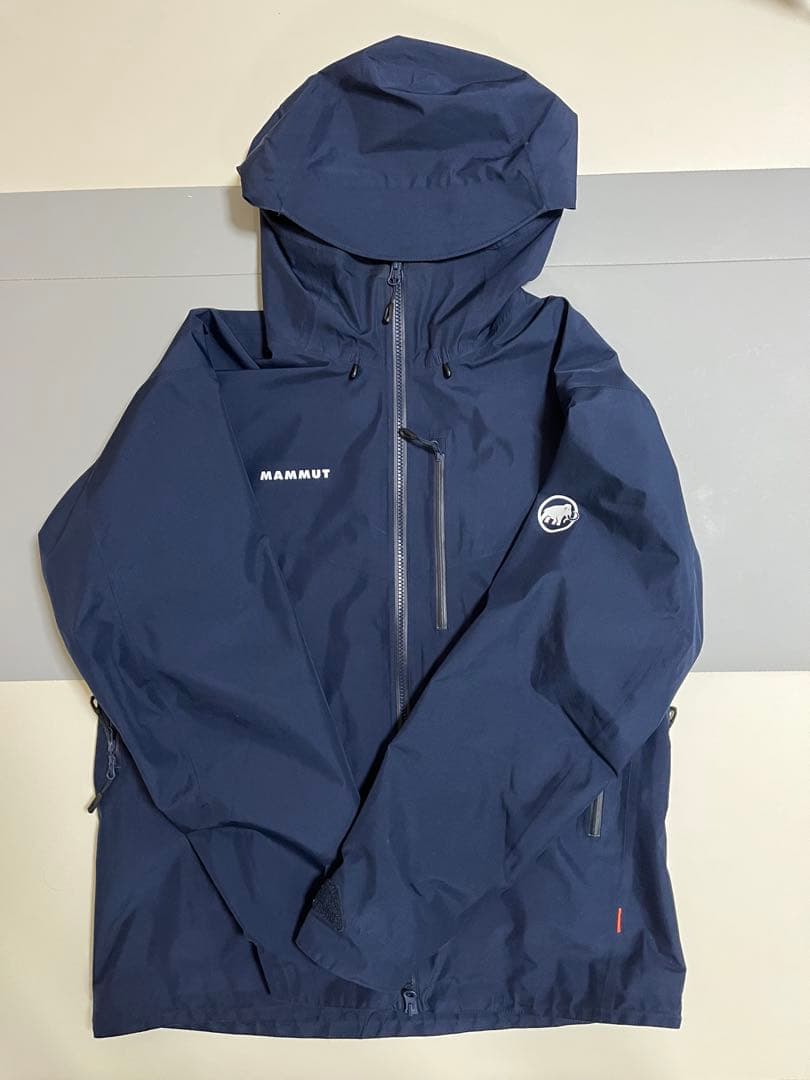 MAMMUT アヤコプロ　ネイビー マウンテンパーカー アジアL メンズ