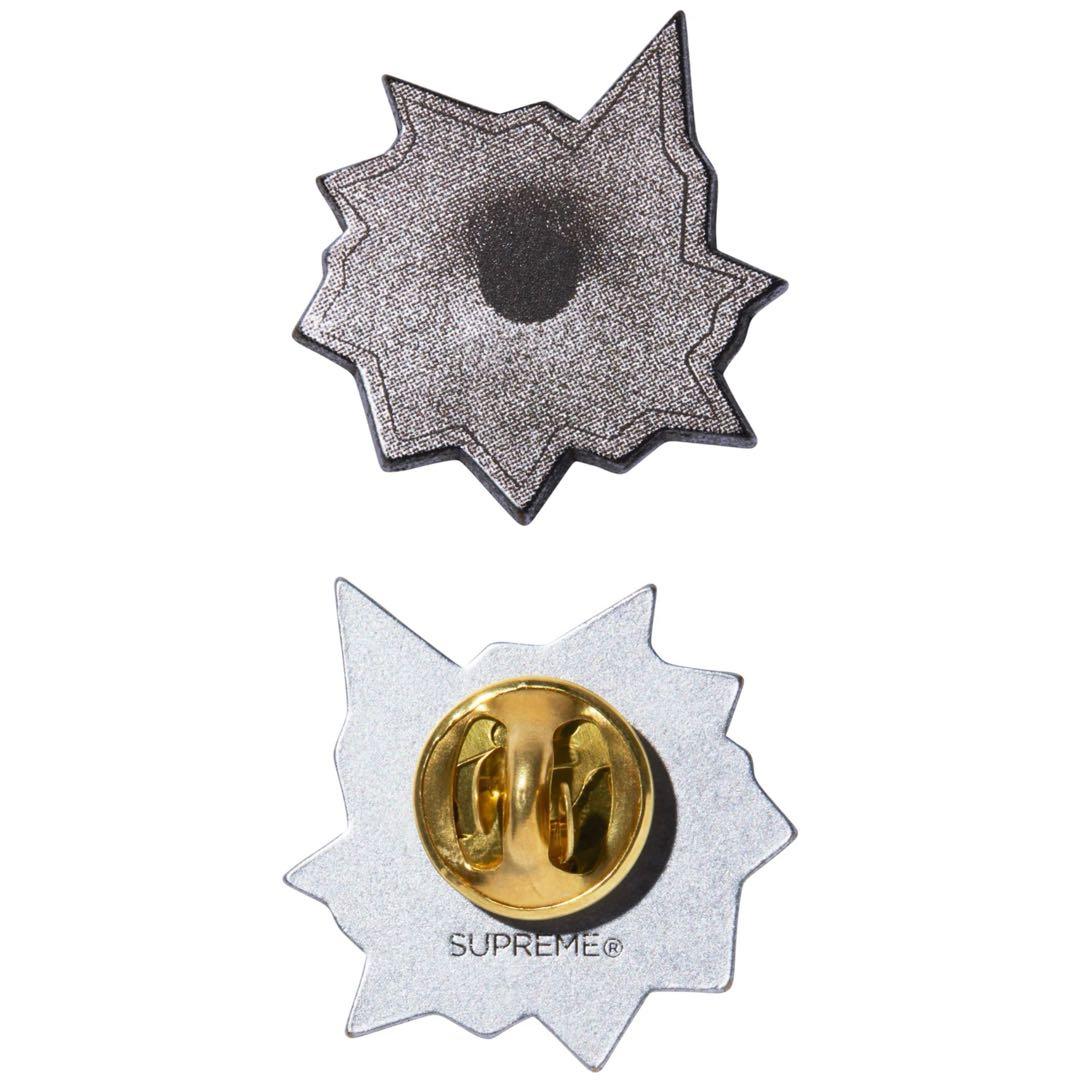 Supreme ネイトロウマン BULLET HOLE PIN 銃痕 ピンバッジ - メルカリ