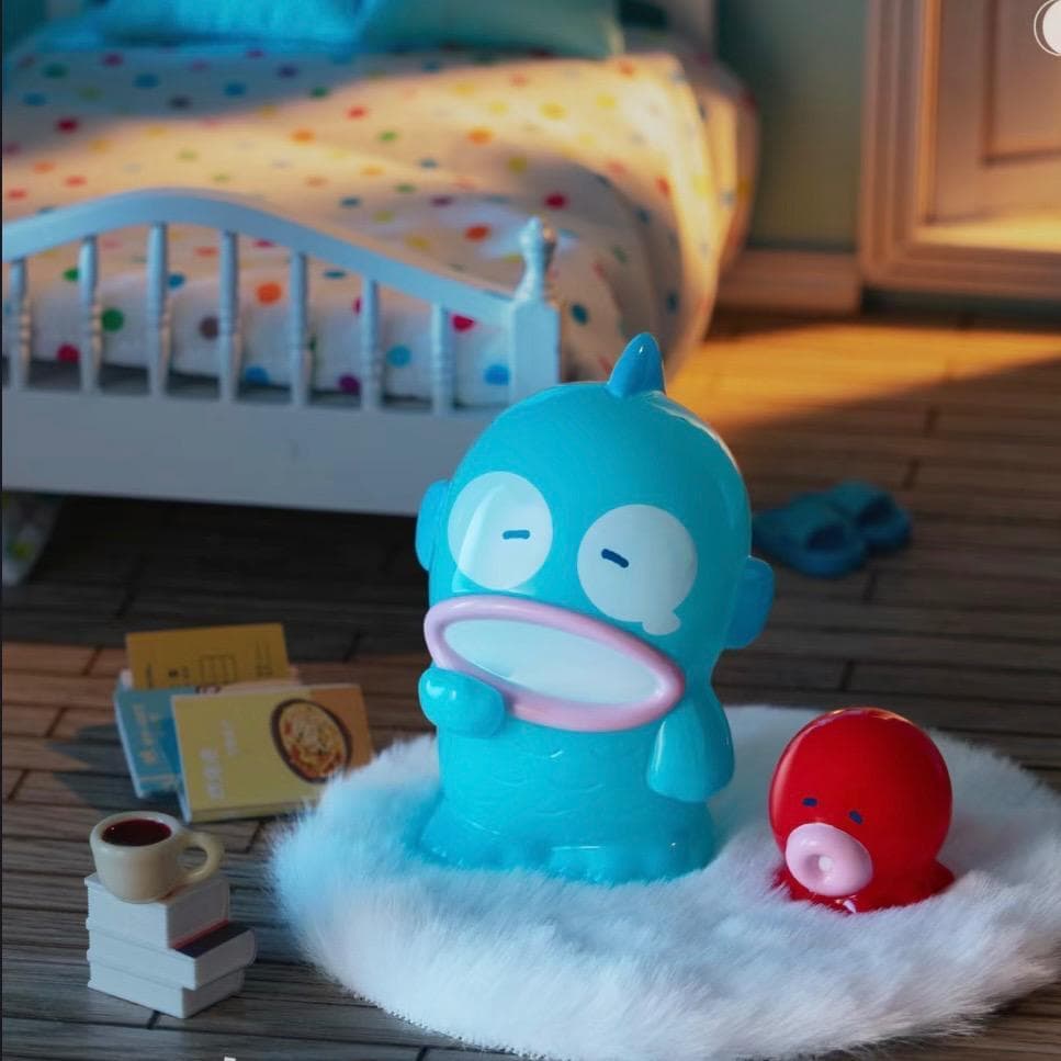 眠い】サンリオ ハンギョドン&さゆりちゃん 海外フィギュア 情緒