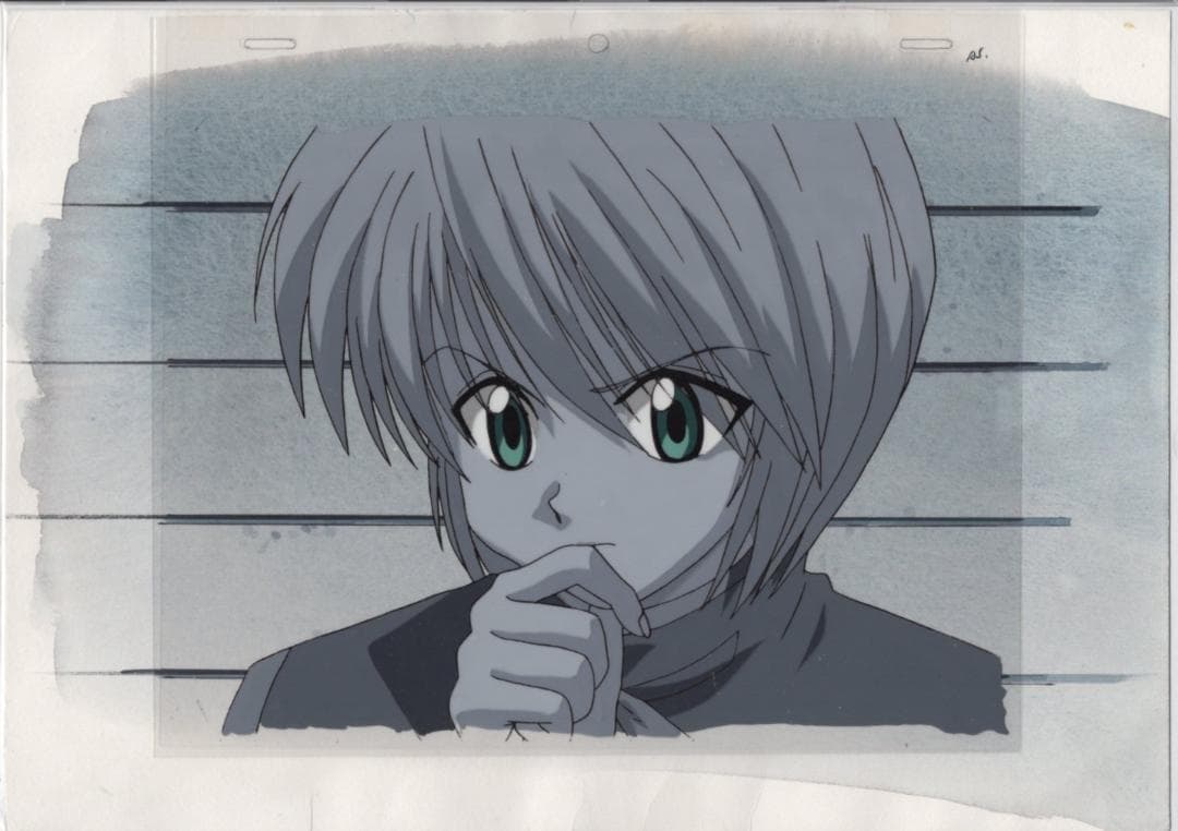 HUNTERxHUNTER　ハンターハンター　直筆背景画　セル画　クラピカ