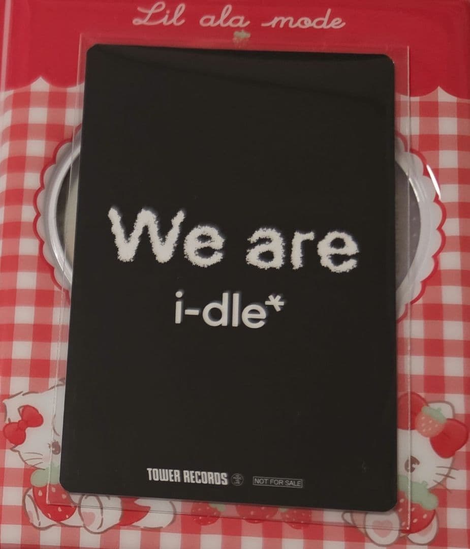 i-dle idle we are タワレコ 渋谷 特典 トレカ シュファ - メルカリ