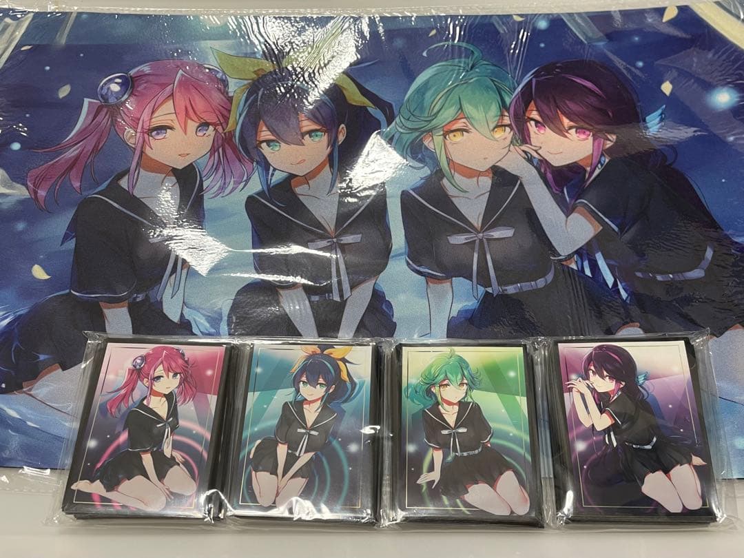 柚子シリーズ ミッドナイトブルー 黒セーラー 駿河屋 -<新品/中古>【遊戯王】スリーブセット 黒セーラー柚子セット