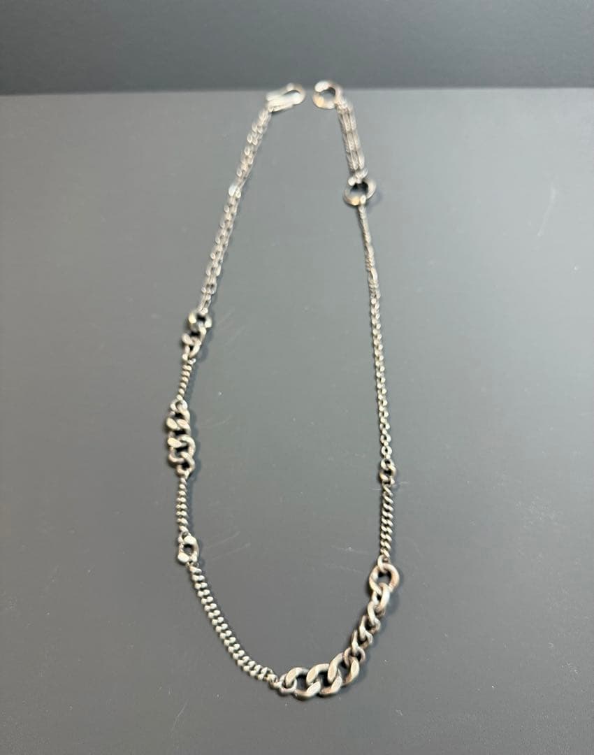PRY 3way Silver Mix Chain Necklace シュウト PRY 3way Silver Mix