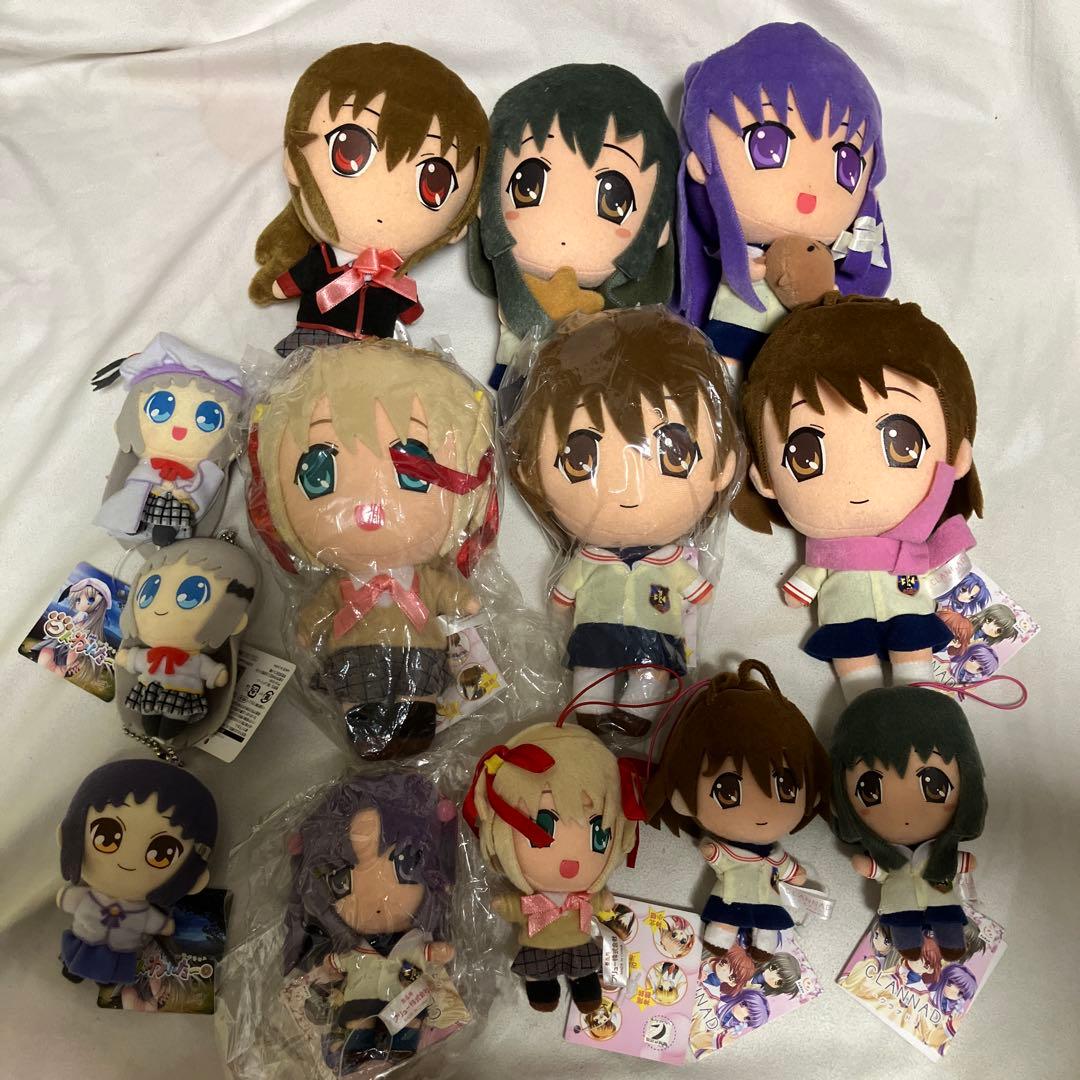 CLANNAD リトバス クドわふたー ぬいぐるみ マスコット まとめ売り