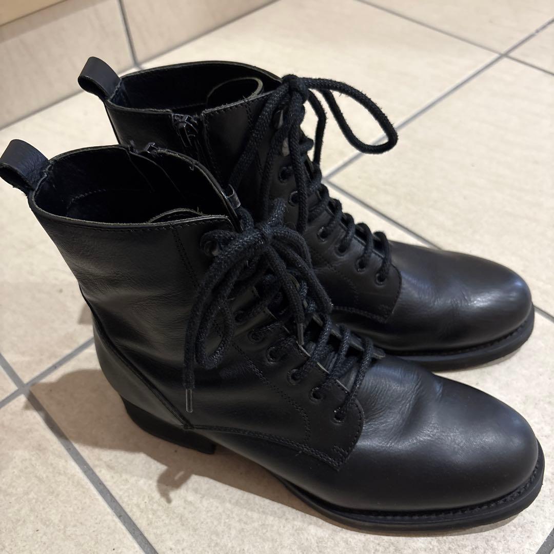 【美品】ファビオルスコーニ レースアップブーツ