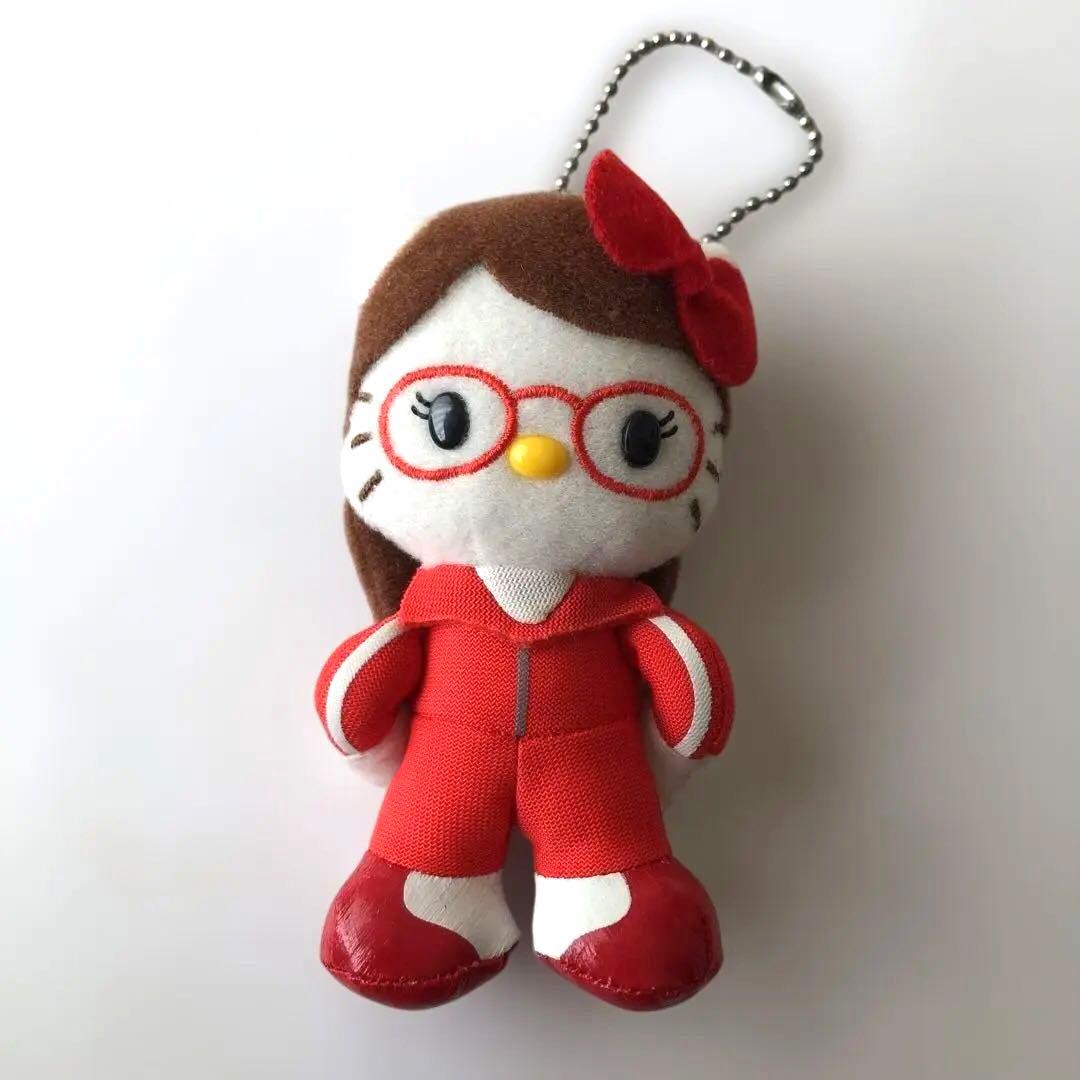 ハローキティ ストラップ付きぬいぐるみ