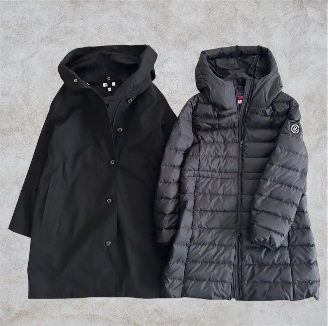 ☆BAGEL☆様専用☆ ドレステリア 3WAYダウンライナーコート 黒 36