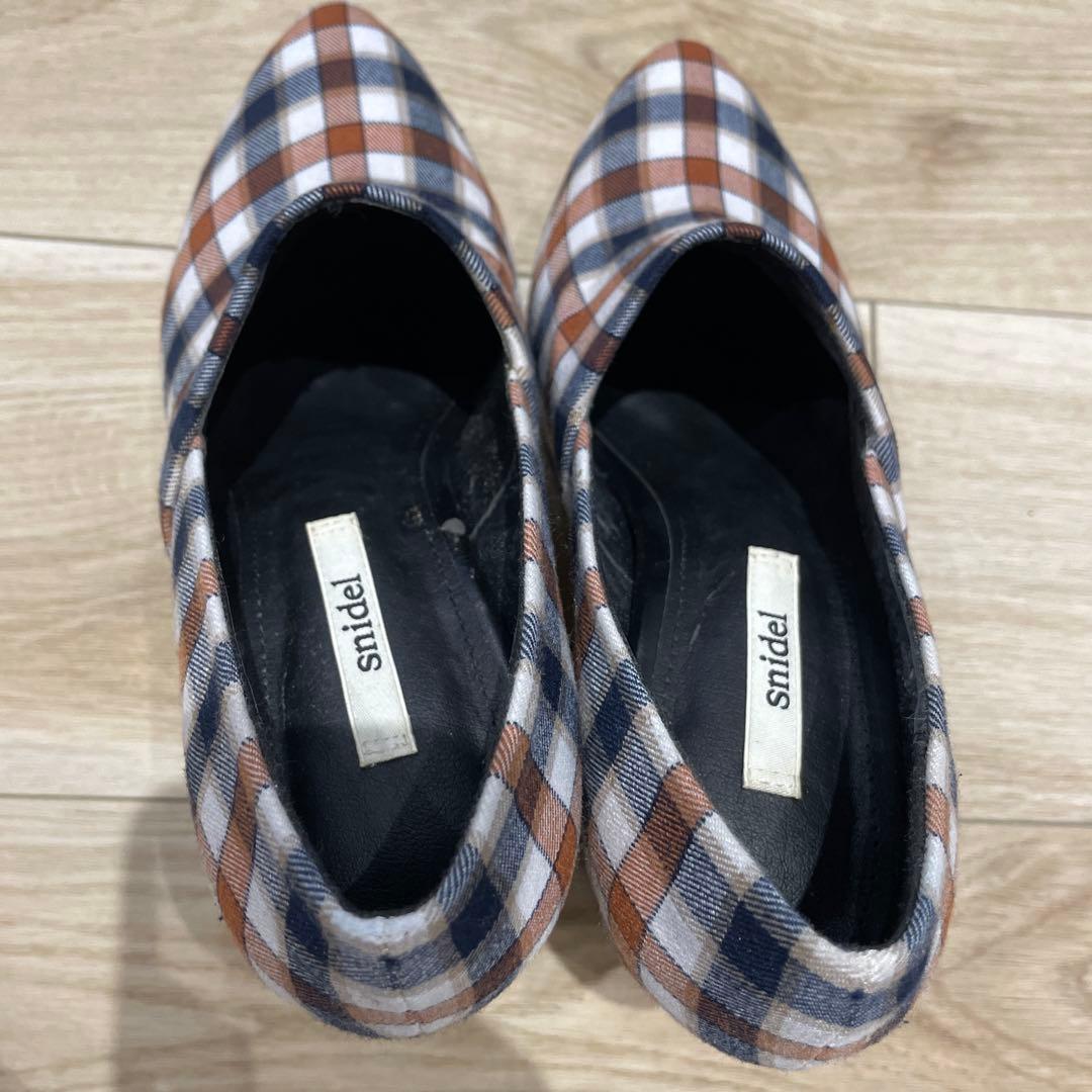 snidel スナイデル バイカラーソールパンプス - メルカリ