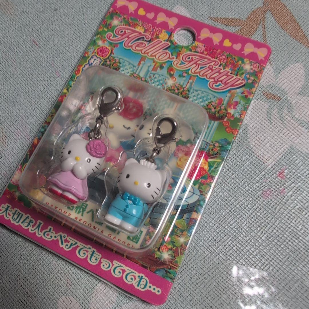 Hello Kitty 激レア箱根ベゴニア園バージョンファスナーマスコットセット