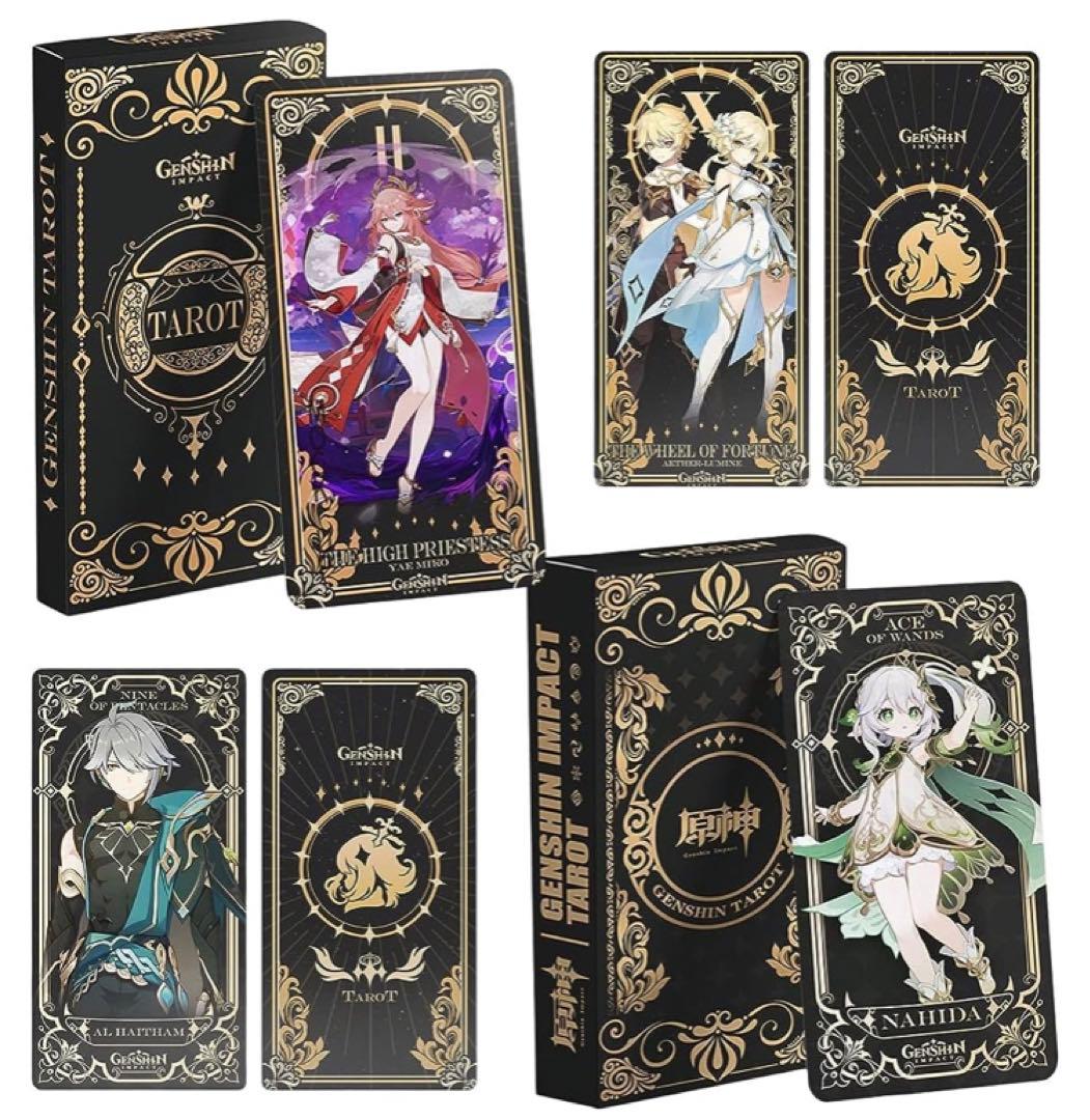 即購入可】原神 タロットカード 22枚 占いカード 初心者向け 未来占い