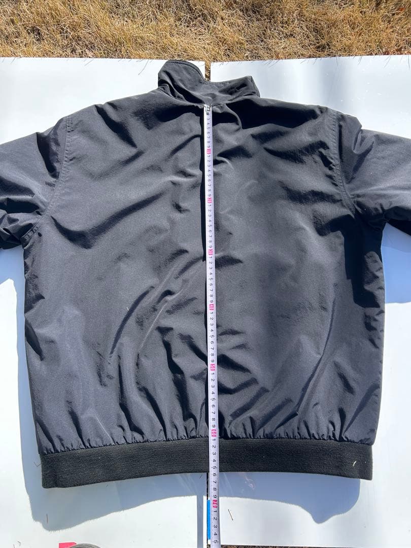 L.L.Bean warm-up jacket black 黒