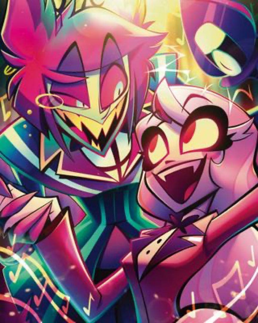 ハズビンホテル　サイン　ポスター　アラスター　チャーリー