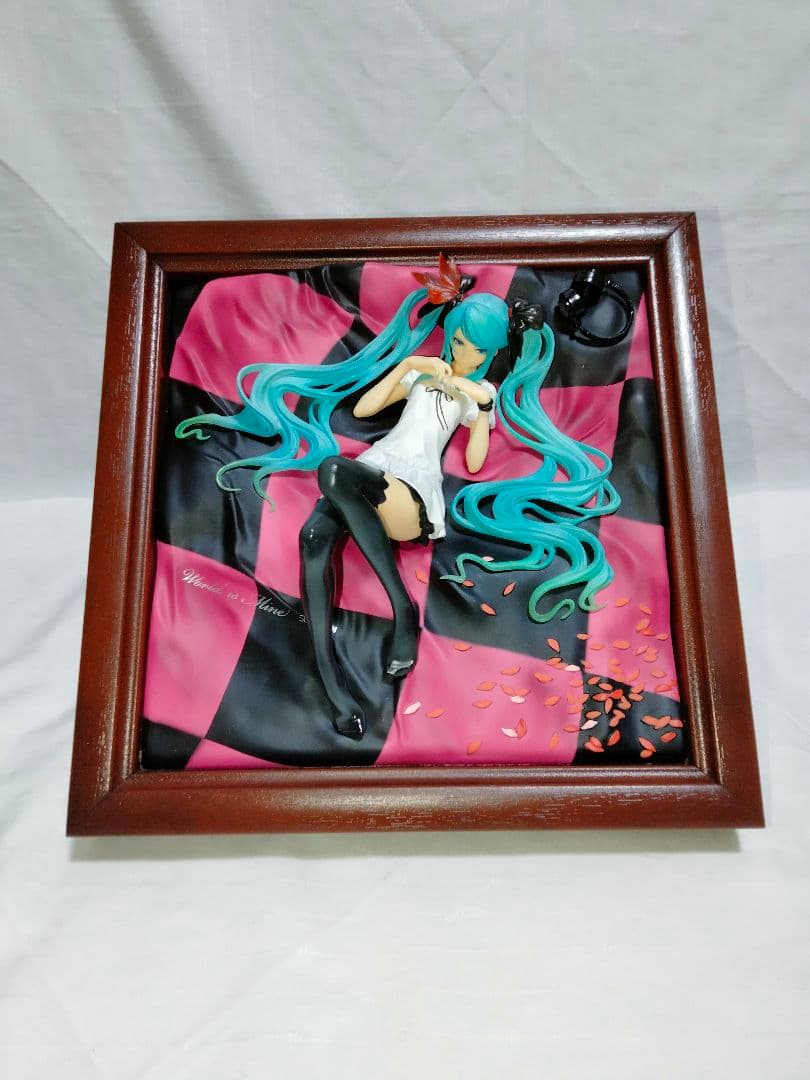 美品 supercell feat.初音ミク ワールドイズマイン フィギュア