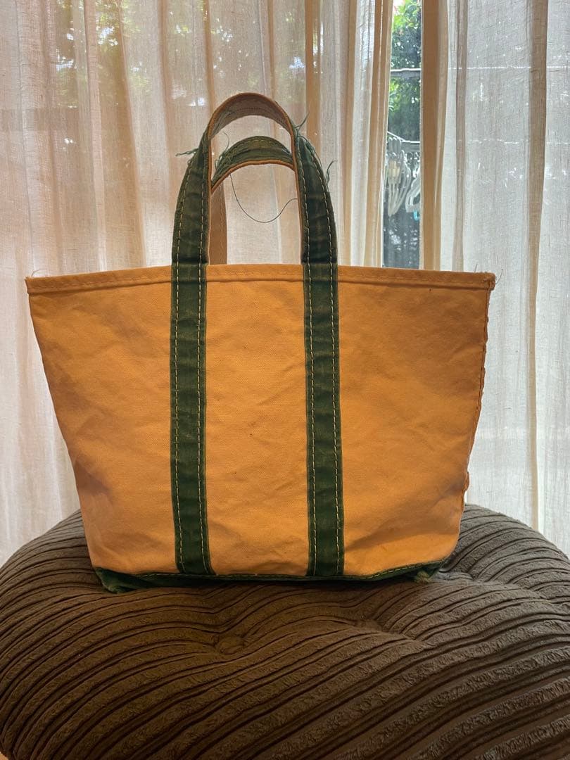 緑 襤褸 M 80s L.L.Bean BOTE&TOTE ガイドステッチ2本