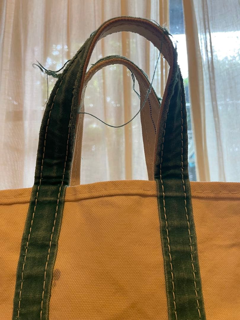 緑 襤褸 M 80s L.L.Bean BOTE&TOTE ガイドステッチ2本