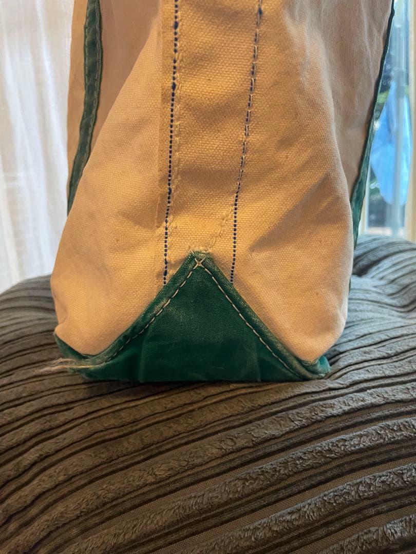 緑 襤褸 M 80s L.L.Bean BOTE&TOTE ガイドステッチ2本