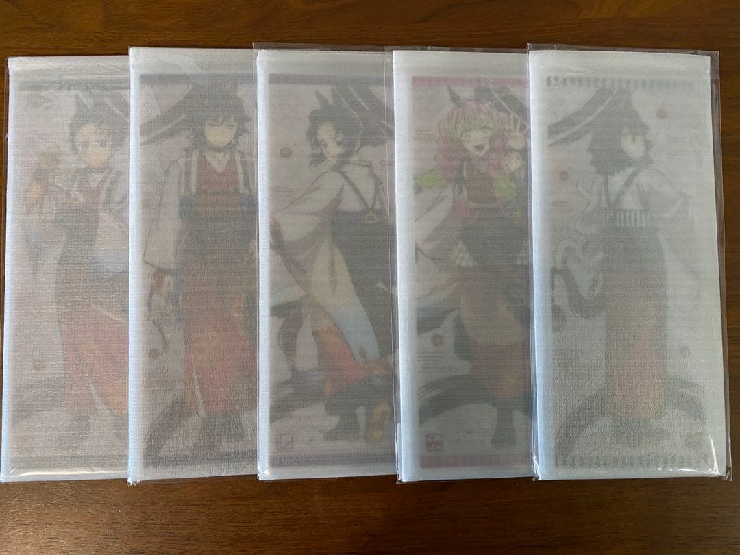 5点　新品未開封　鬼滅の刃　干支　午年　屏風アクリルパネル　まとめ売り 鬼滅の刃 午年 屏風アクリルパネル ポストカード コースター フォト