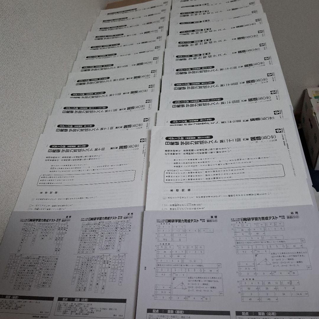 日能研 6年生 2024年度 学習力育成テスト 合格力育成テスト 【難関