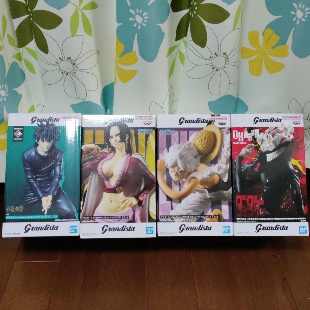 エコメルカリ便指定価格 ワンピース 呪術廻戦 ダンダダン 4体セット