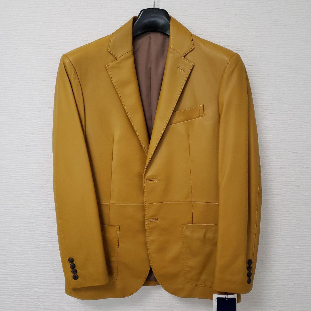 G-STAGE レザーシングルジャケット マスタード新品 2026年最新】g-stage シングルライダースの人気アイテム - メルカリ