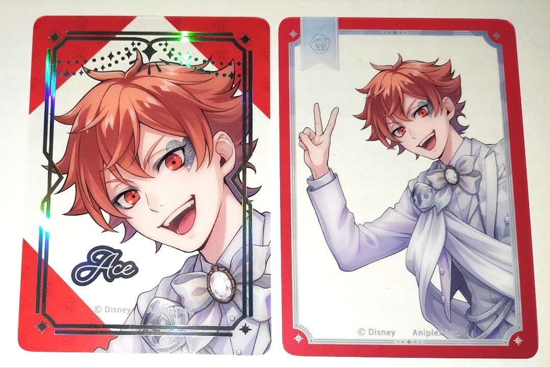 ツイステ エース クリアカード セット プラチナ プレミアムバースデー