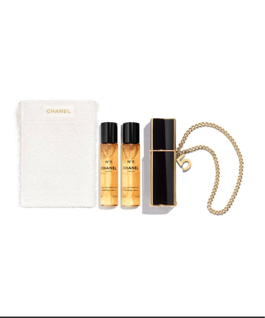 CHANEL N°5 パーススプレー 黒 3×7ml 限定