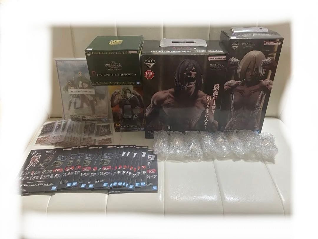 【一番くじ　未開封】 進撃の巨人　壁の外の世界　コンプリート 一番くじ 進撃の巨人～壁の外の世界～｜一番くじ倶楽部｜BANDAI