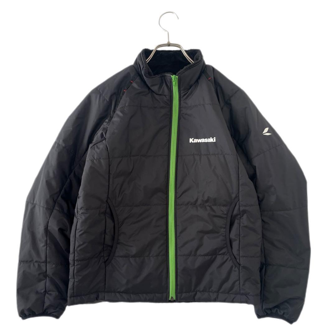 KAWASAKI カワサキ ナイロン ジャケット 中綿入りブルゾン M - メルカリ