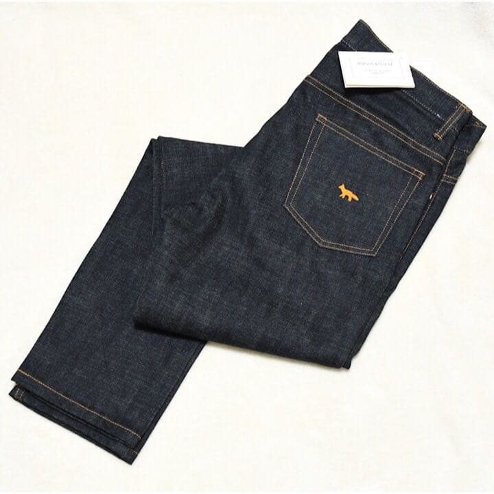 新品 メゾンキツネ スリムフィット デニムジーンズ 29 - メルカリ